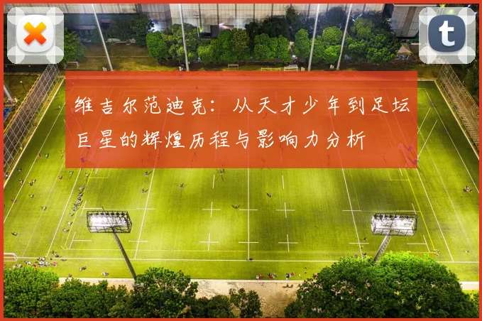 维吉尔范迪克：从天才少年到足坛巨星的辉煌历程与影响力分析